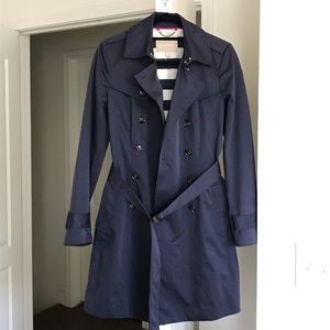 Nana Republic Navy Trenchcoat
